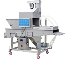 ماكينة تغطية اللحوم بالعجينة